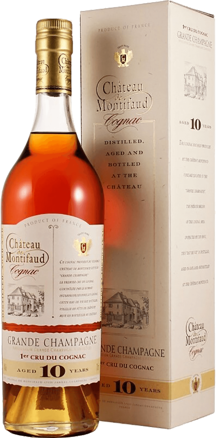 Chateau de Montifaud Grande Champagne 10 y.o. (gift box)