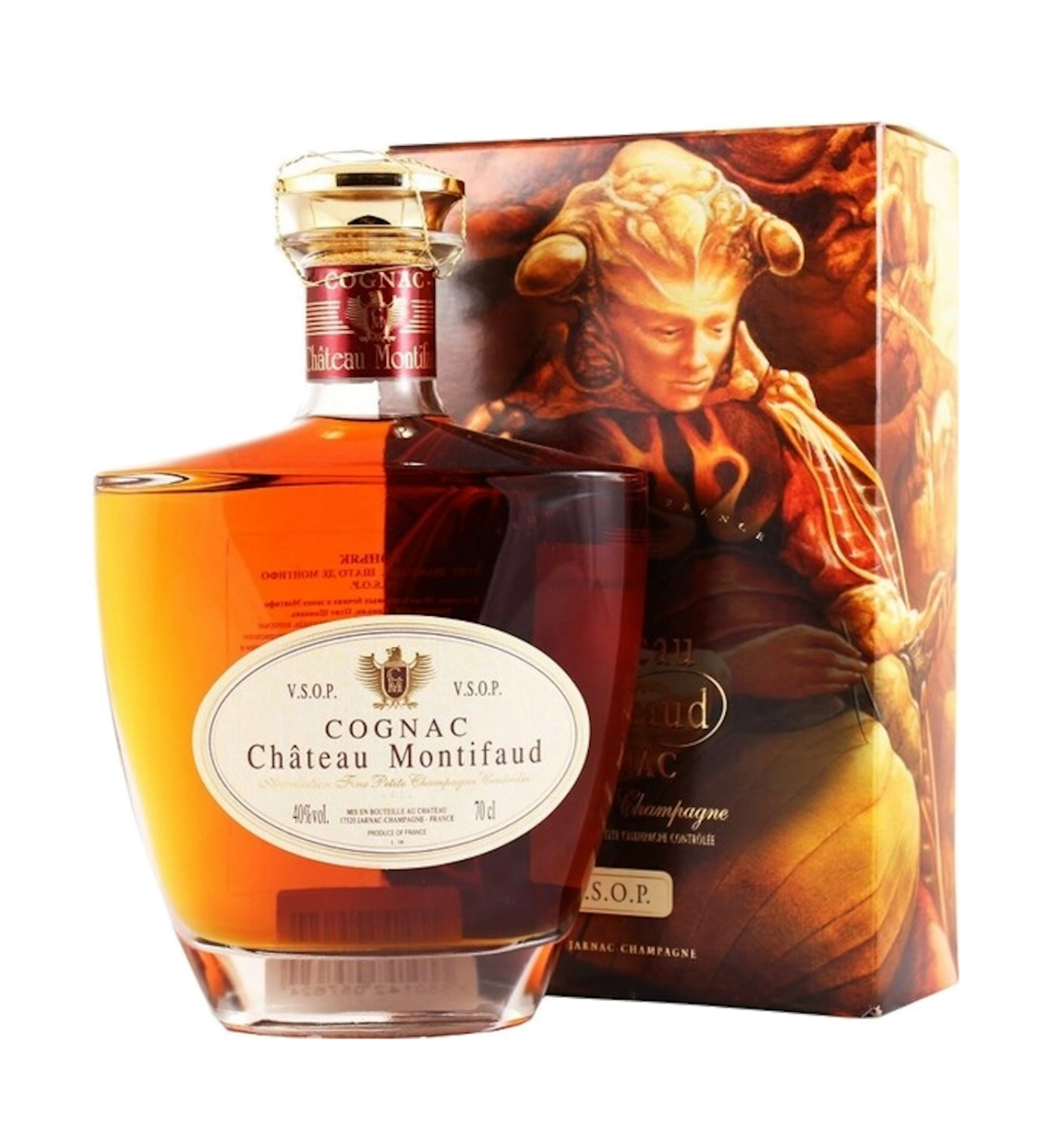 Шато де Монтифо Фин Пти Шампань VSOP в подарочной упаковке 0.7&nbsp;л