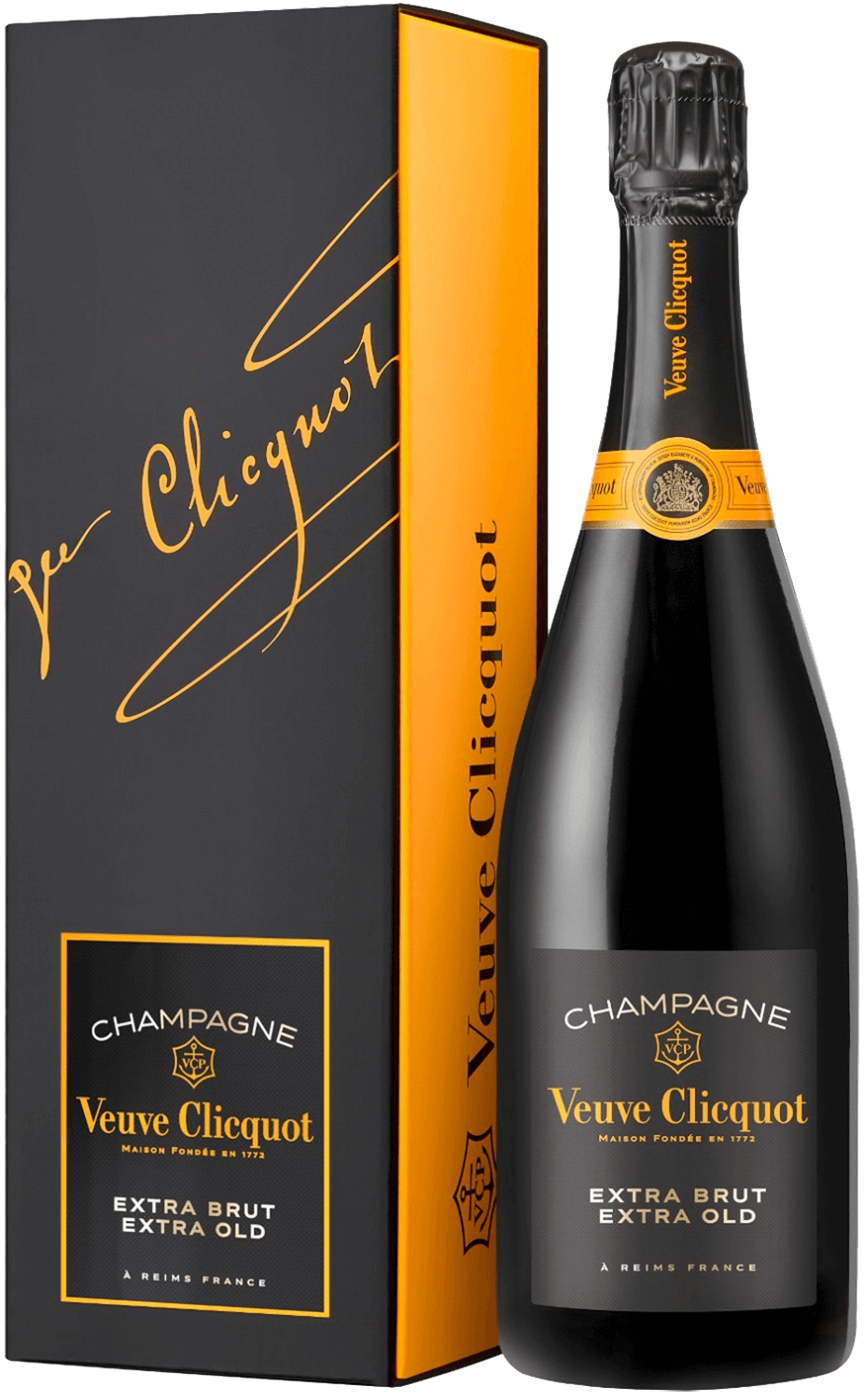 Ponsardin Extra Brut Extra Old Veuve Clicquot (gift box) veuve clicquot ponsardin champagne aoc brut
