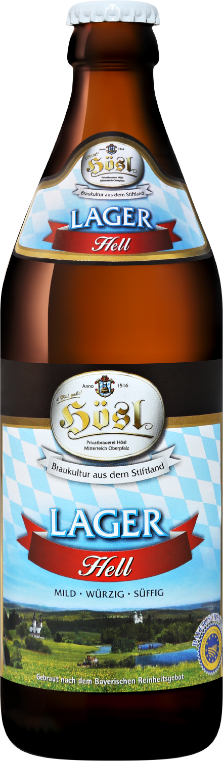 Хëсльc Лагер Хелль светлое фильтрованное пастеризованное 0.5 л