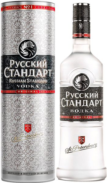 Водка Russian Standart Original (gift box), 1 л
