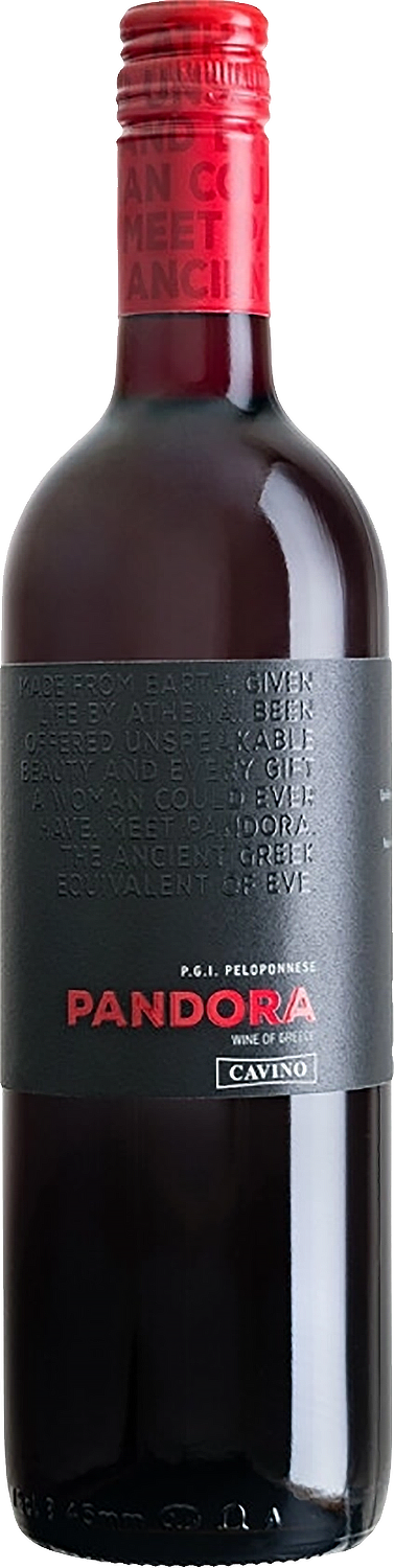 Пандора Красное Пелопоннес PGI Кавино 0.75&nbsp;л
