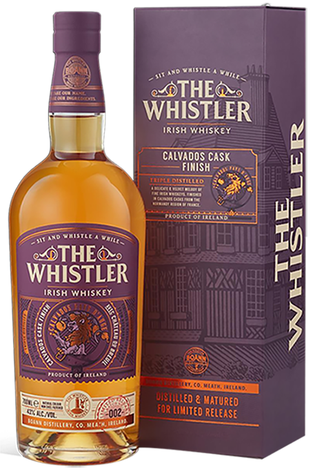 The Whistler Calvados Cask Finish Blended Irish Whisky (gift box)
