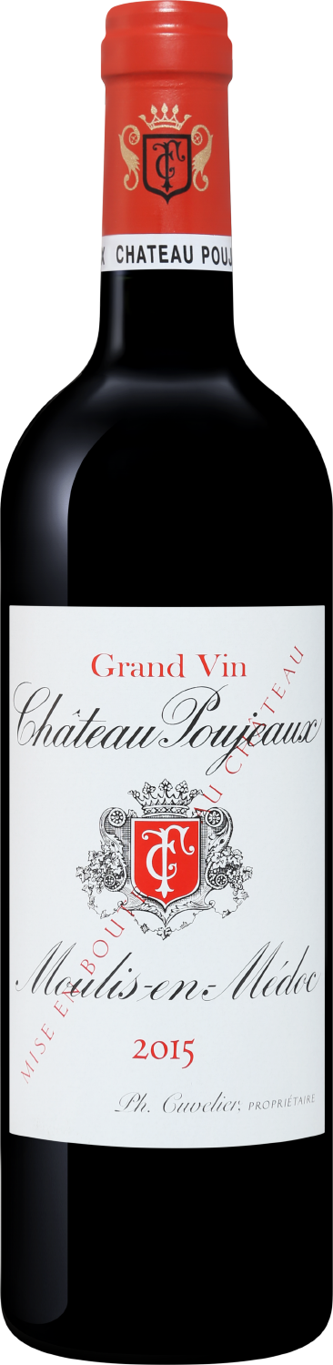 Шато Пужо Мули-ан-Медок AOC 2015 0.75&nbsp;л