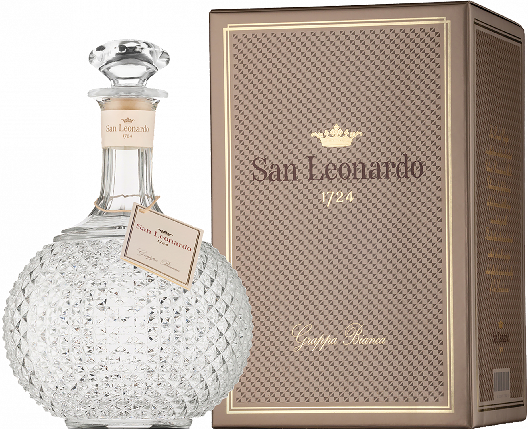 Сан Леонардо Граппа Бьянка в подарочной упаковке 0.5&nbsp;л