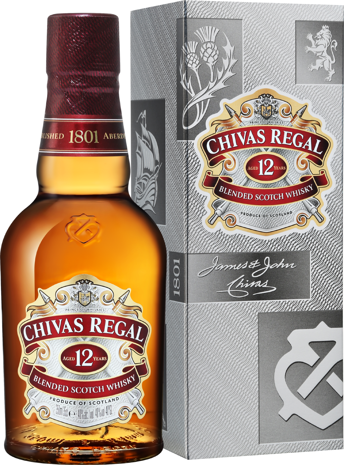 Chivas Regal Blended Scotch Whisky 12 y.o. (gift box)