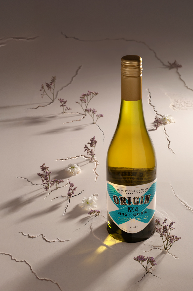 Ориджин №4 Пино Гриджо Вестерн Кейп WO Ориджин Вайн 2023 0.75&nbsp;л
