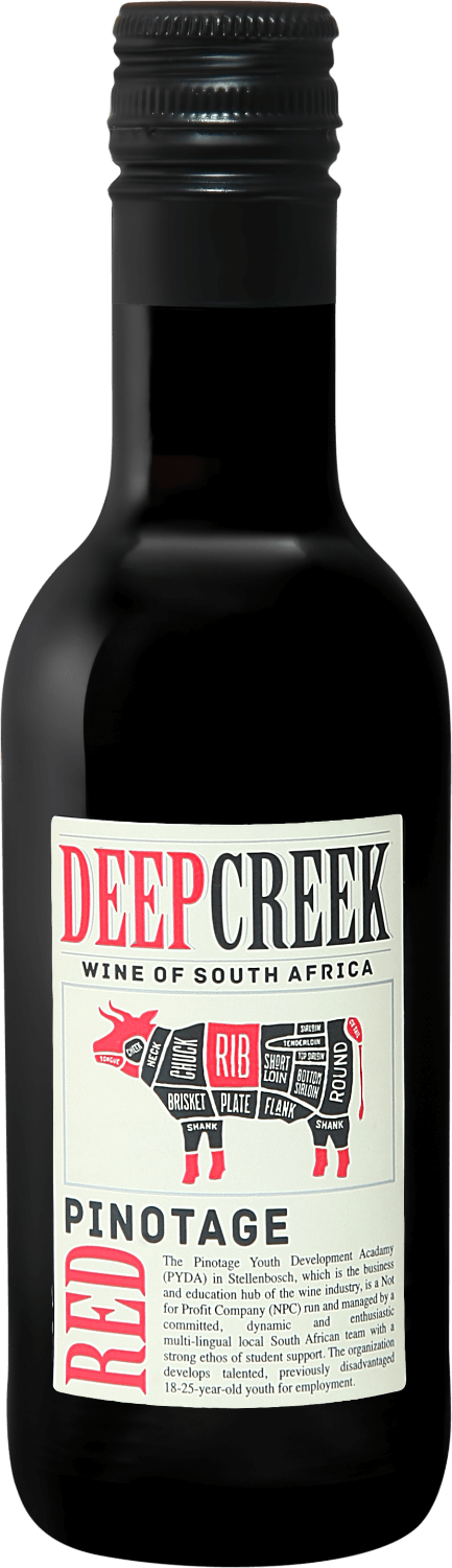Deep Creek Pinotage Western Cape WO Origin Wine Stellenbosh jabulani shiraz western cape wo home of origin wine