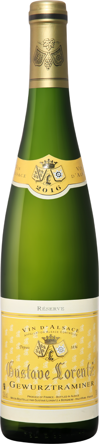 Гевюрцтраминер Резерв Эльзас AOC Гюстав Лоренц 2022 0.75&nbsp;л