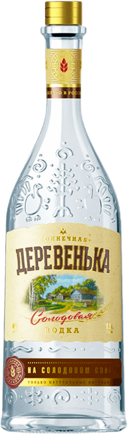 Солнечная Деревенька на Солодовом Спирте Альфа 0.5&nbsp;л