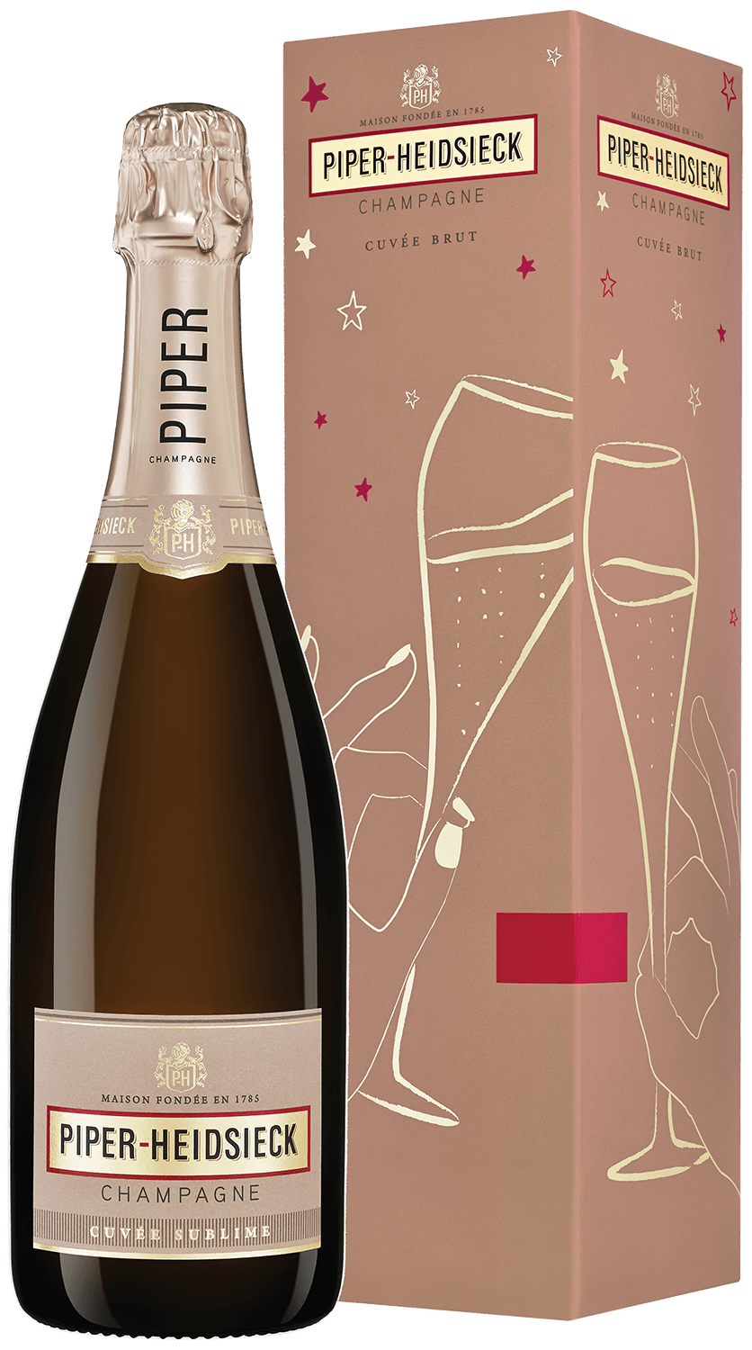 Piper-Heidsieck Cuvee Sublime Demi-Sec Champagne AOC (gift box) piper heidsieck year of the tiger brut champagne aoc gift box