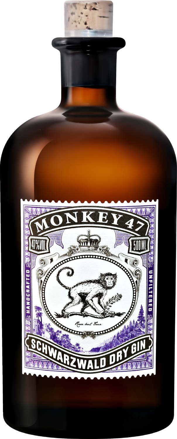Джин Monkey 47 Schwarzwald Dry Gin 0.5 л (Манки 47 Шварцвальд Драй Джин ...