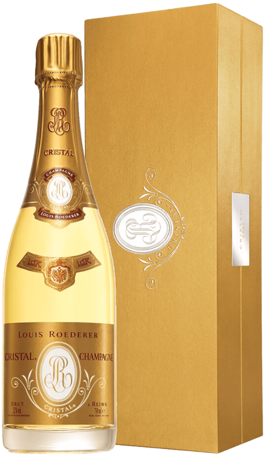 Cristal Brut Champagne AOC Louis Roederer (gift box) carte blanche champagne aoc louis roederer gift box