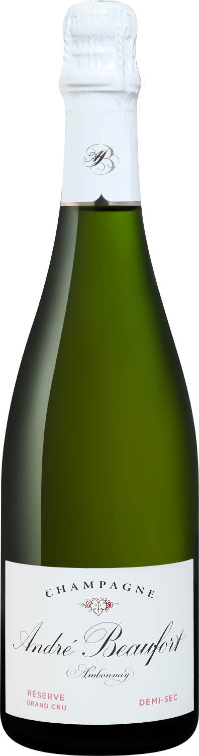 Andre Beaufort Ambonnay Grand Cru Reserve Demi-Sec Champagne AOC andre beaufort ambonnay blanc de blancs millesime champagne aoc