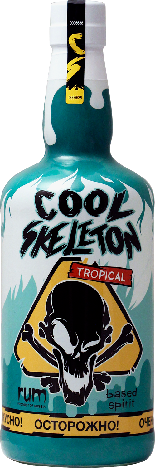 Cool Skeleton Tropical