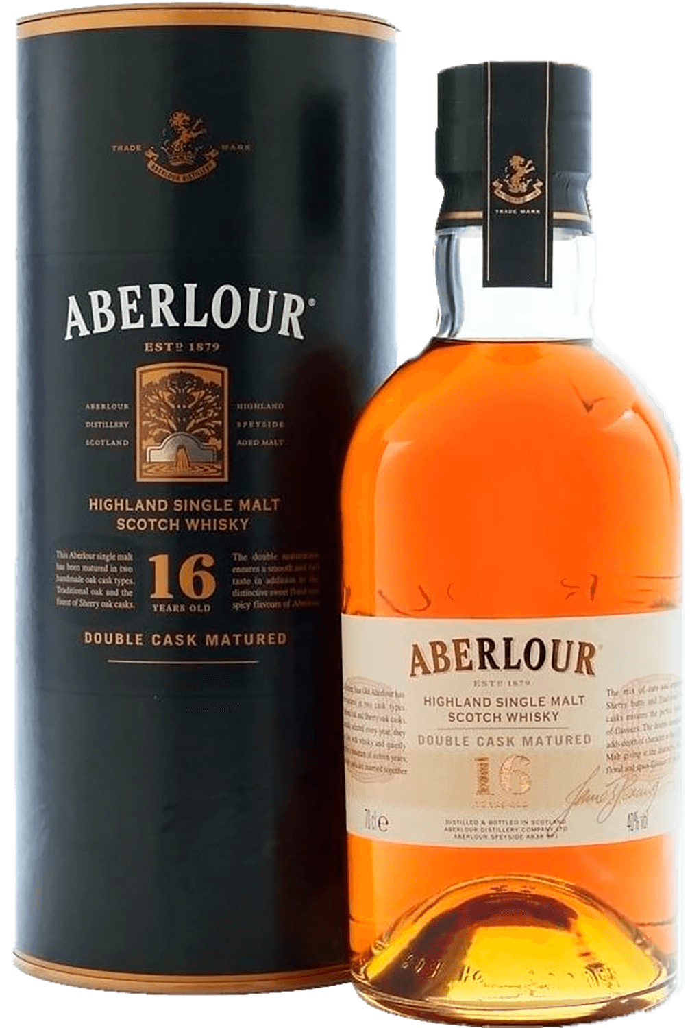 Aberlour Double Cask Matured Highland Single Malt Scotch Whisky 16 y.o. (gift box)