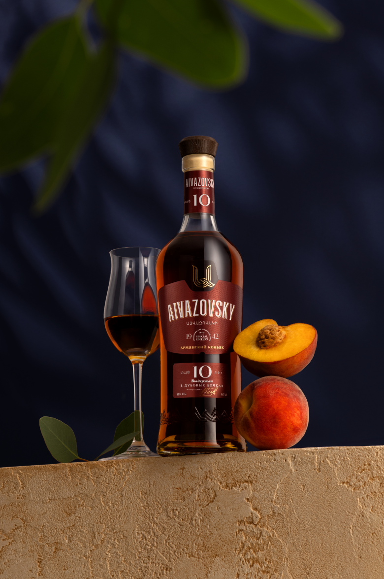 Айвазовский 10 Лет в подарочной упаковке 0.5&nbsp;л