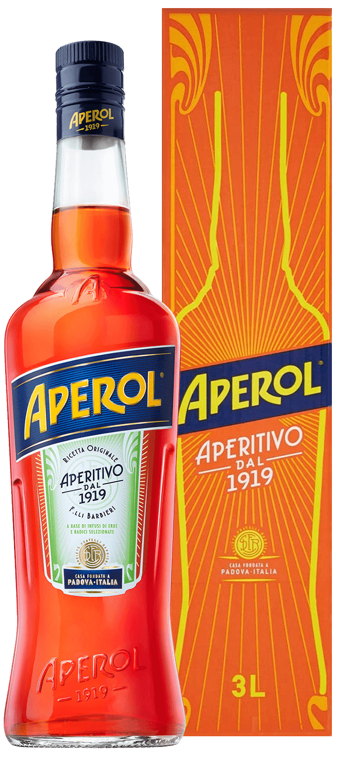 Ликёр Aperol (gift box) 3 л (Апероль в подарочной упаковке), купить в  магазине в Тюмени - цена, отзывы