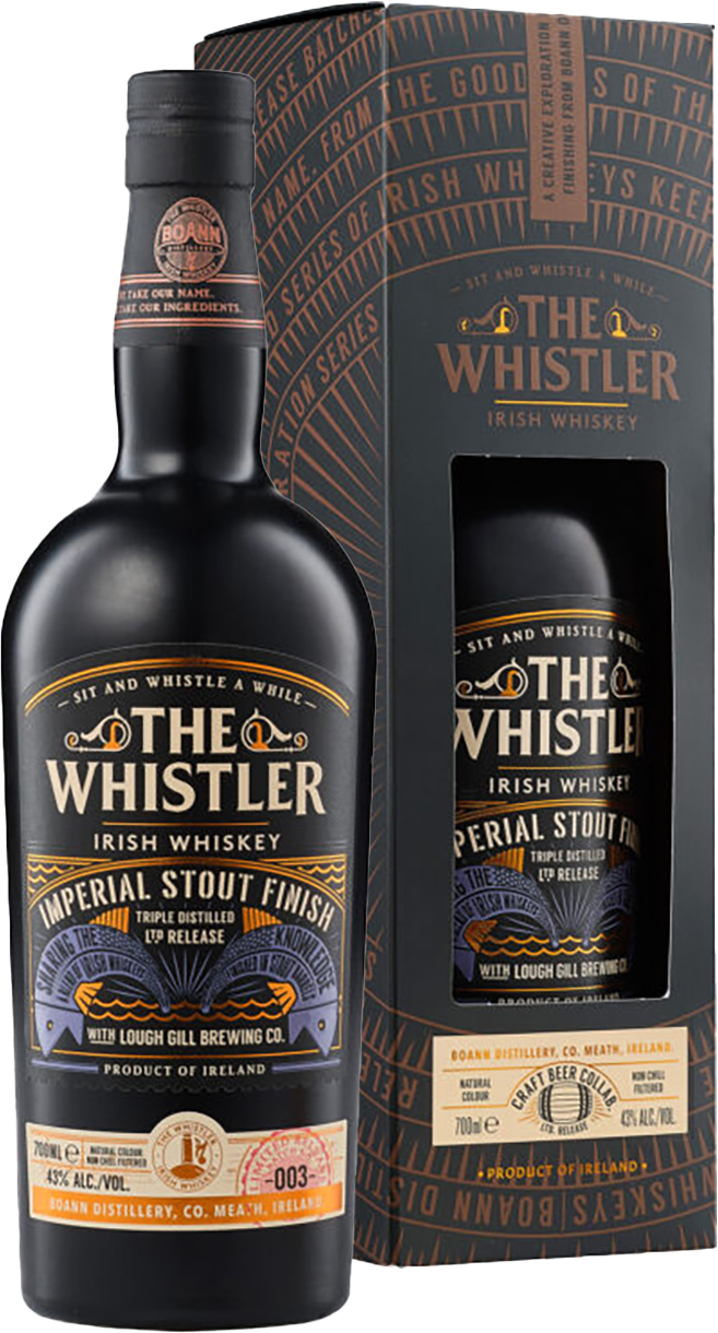 The Whistler Imperial Stout Cask Finish Irish Whiskey (gift box)