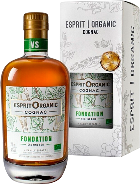 Esprit Organic Fins Bois Cognac VS (gift box)