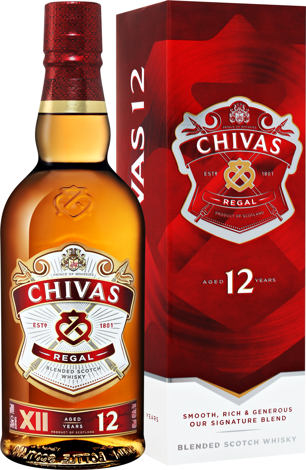 Chivas Regal Blended Scotch Whisky 12 y.o.