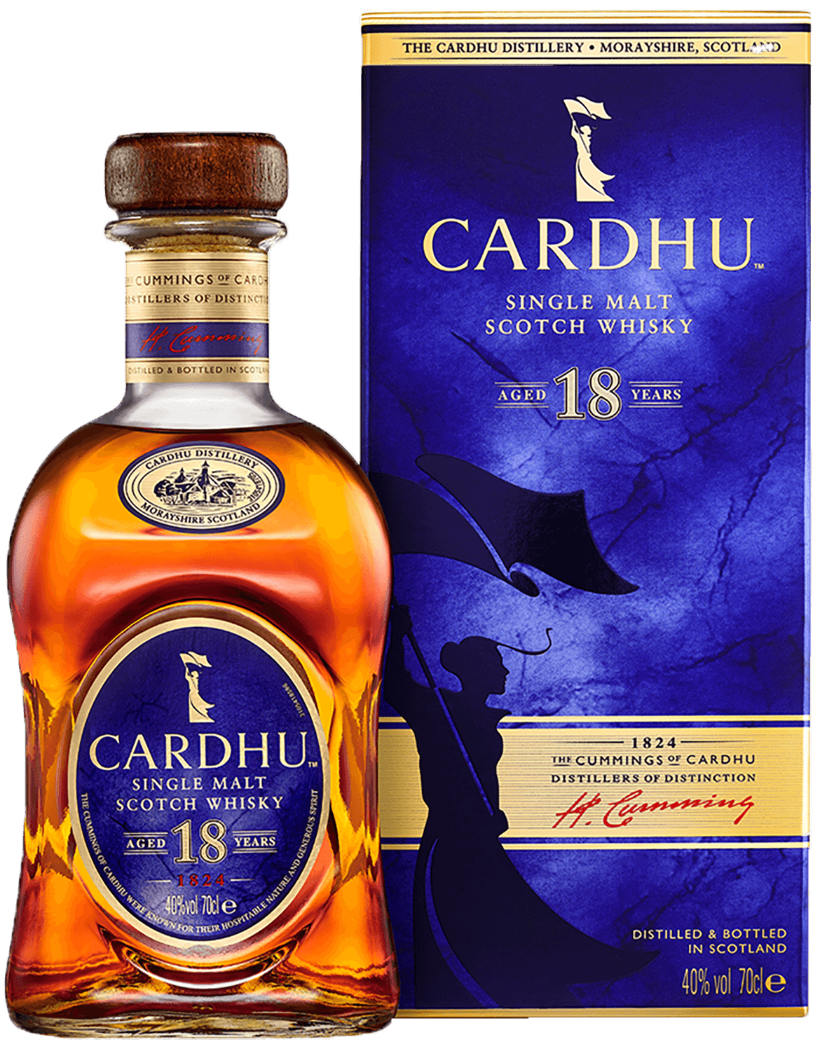 Cardhu 18 y.o. Single Malt Scotch Whisky (gift box)