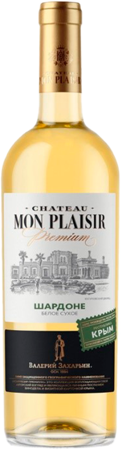 Шато Монплезир Премиум Шардоне 0.75&nbsp;л