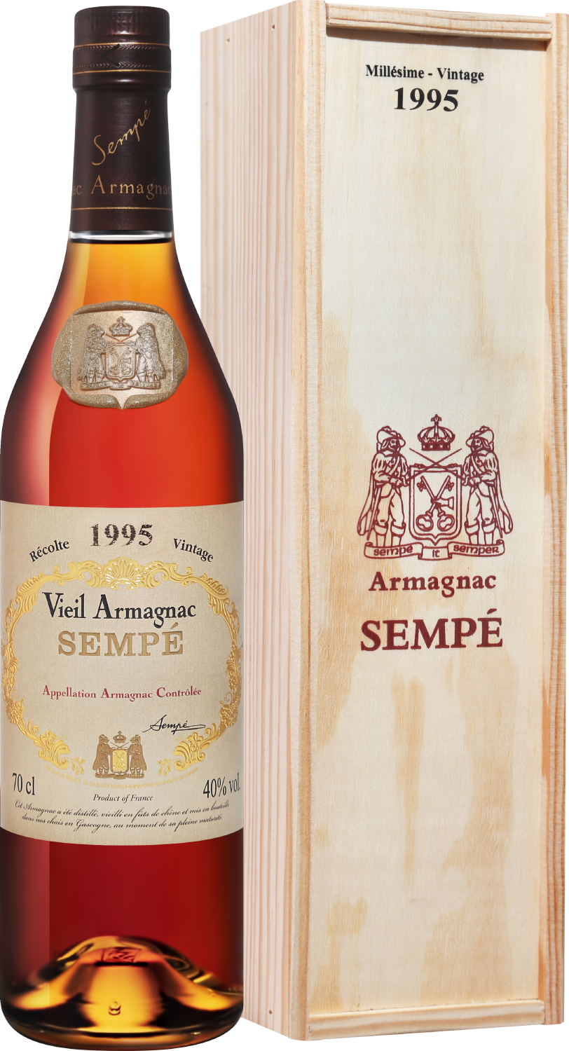 Sempe Vieil Vintage 1995 Armagnac AOC (gift box)