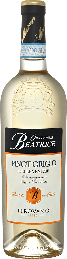 Collezione Beatrice Pinot Grigio delle Venezie DOC Cantine Pirovano вино parini pinot grigio blush delle venezie igt розовое полусухое италия 0 75 л
