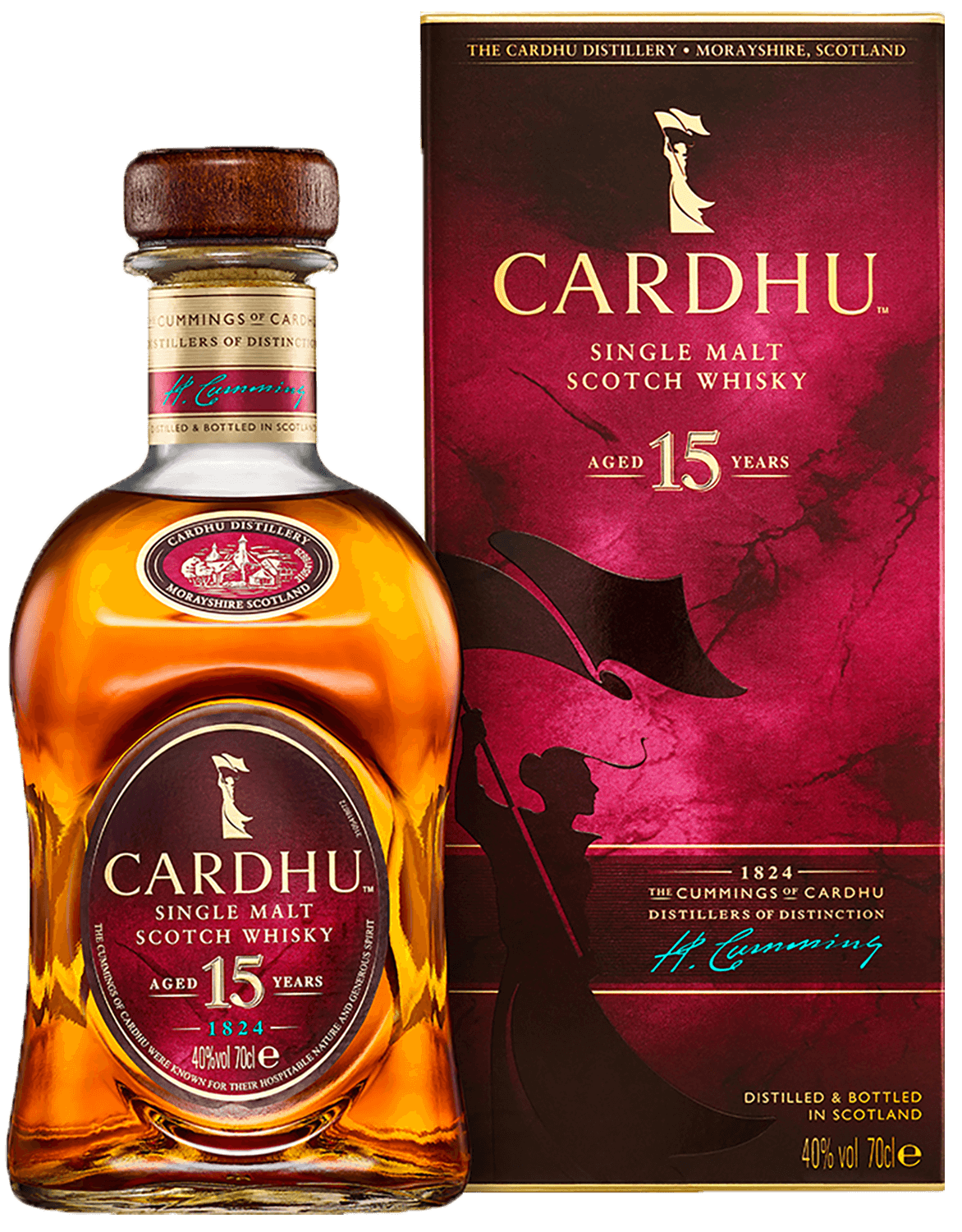 Cardhu 15 y.o. Single Malt Scotch Whisky (gift box)