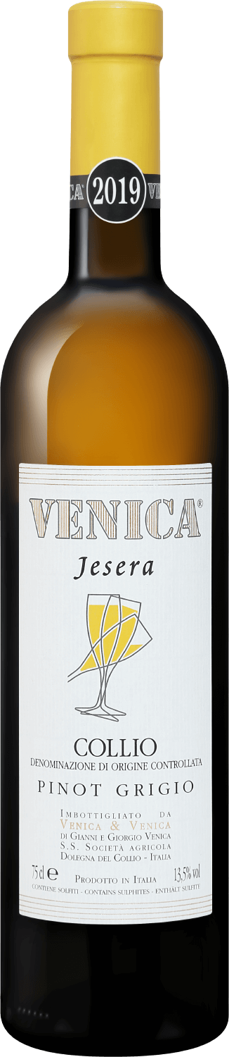 Jesera Pinot Grigio Collio DOC Venica and Venica cabernet franc collio doc venica and venica