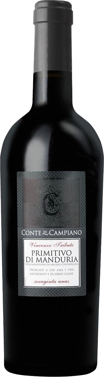 Конте ди Кампиано Примитиво ди Мандурия DOC Резерва Контри Спуманти 0.75&nbsp;л