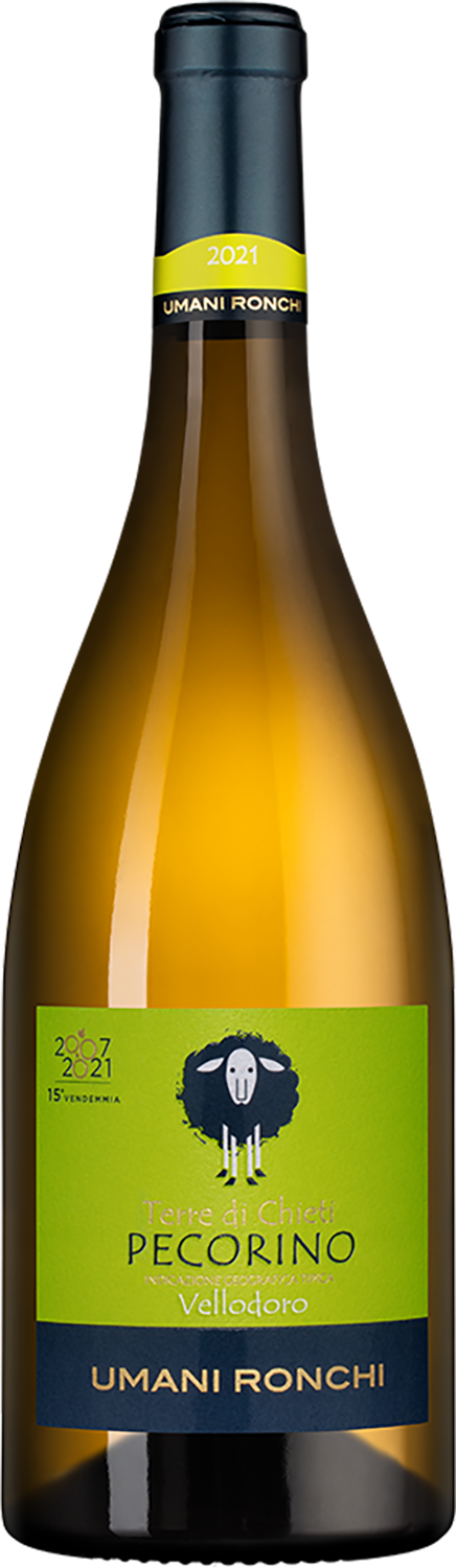 Веллодоро Пекорино Терре ди Кьети IGT Умани Ронки 0.75&nbsp;л
