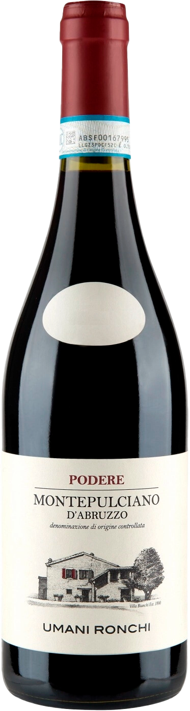 Подере Монтепульчано д'Абруццо DOC Умани Ронки 0.75&nbsp;л