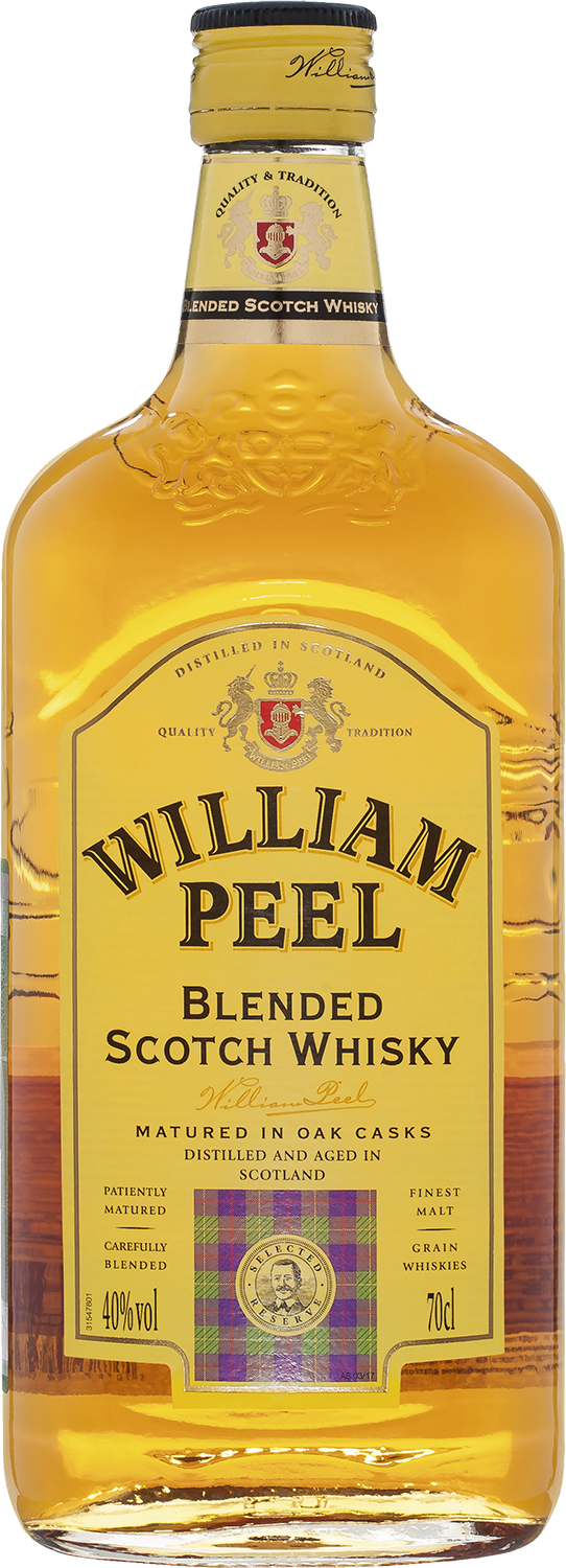 Whisky William Peel 40° - 70cl