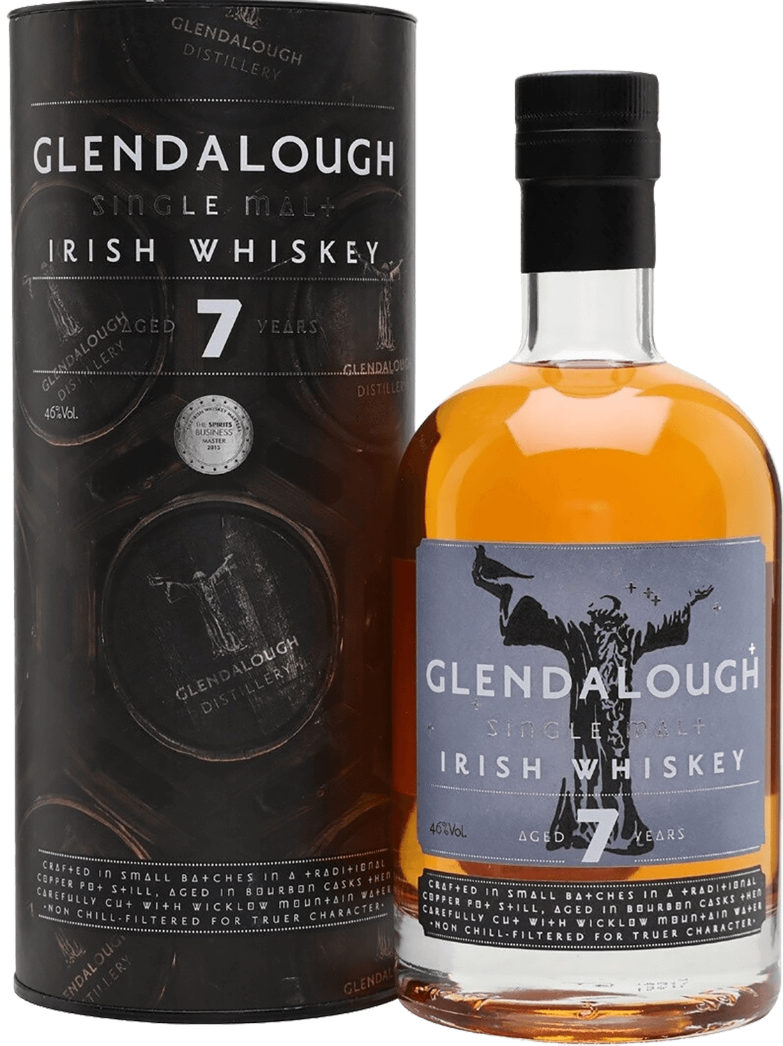 Glendalough 7 y.o. Single Malt Irish Whiskey (gift box) goalong single malt whiskey small batch gift box