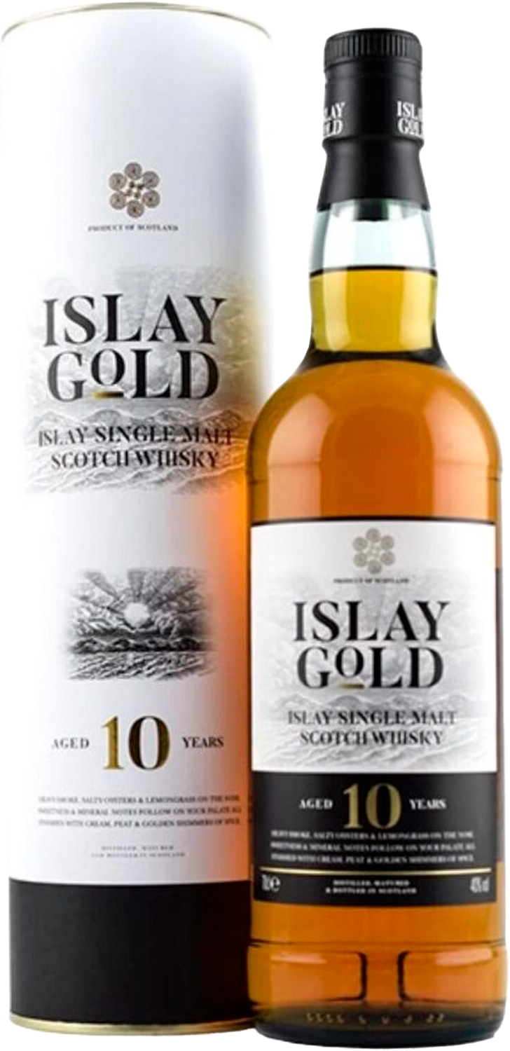 Islay Gold Single Malt Scotch Whisky 10 y.o. (gift box)