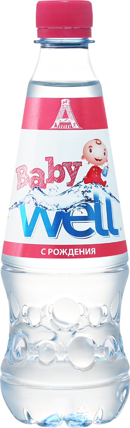 Вода негазированная питьевая Бейби Велл (ПЭТ) 0.5&nbsp;л