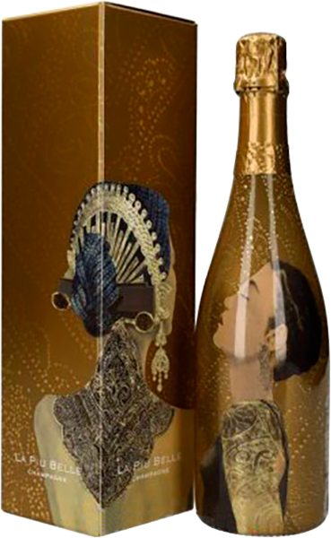 Французское шампанское Vik La Piu Belle Cuvee Millesime Champagne AOC (gift box), 0.75 л