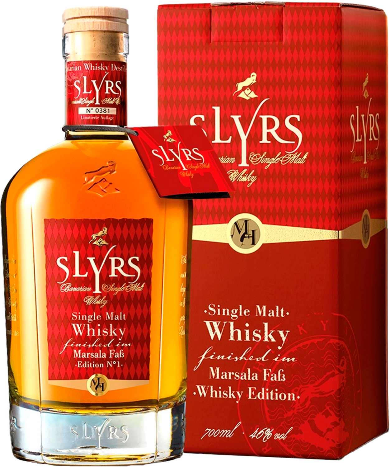 Шлирс Марсала Каск Финиш Сингл Молт солодовый виски в подарочной упаковке 0.7&nbsp;л