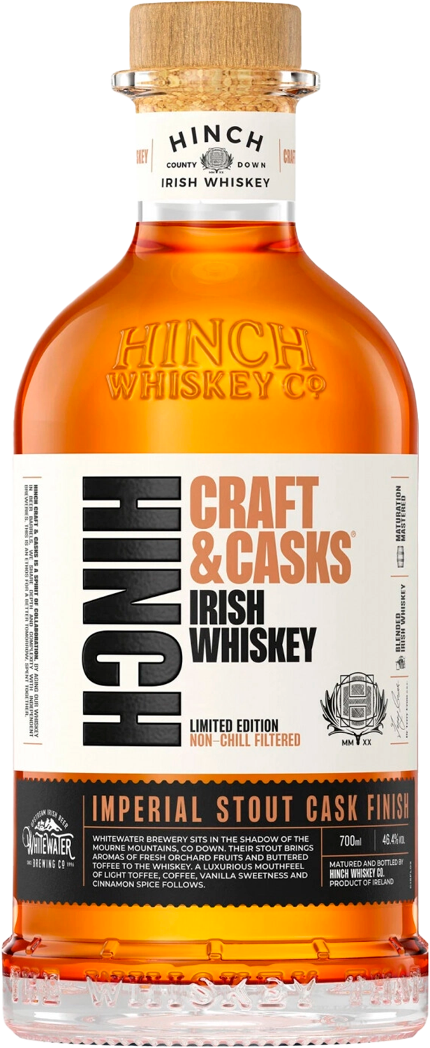 Хинч Крафт & Каскс Империал Стаут Каск Финиш купажированный виски 0.7&nbsp;л