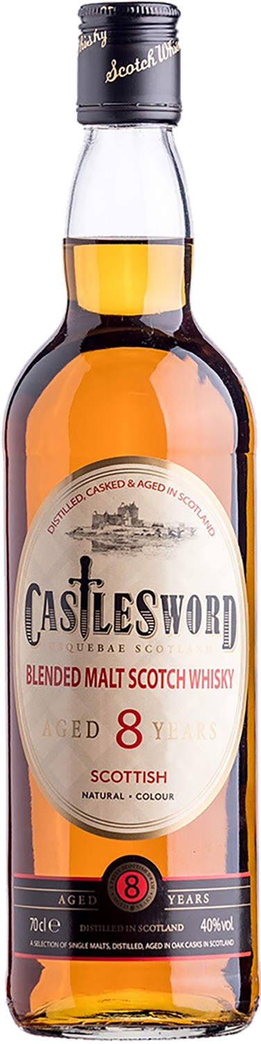 CastleSword Blended Malt Whisky 8 Years Old