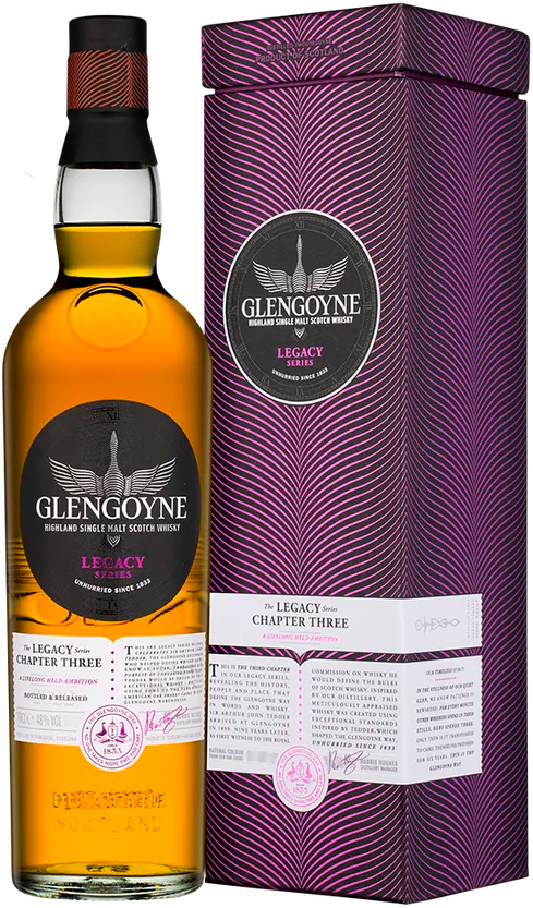 Glengoyne Legacy Chapter Three Highland Single Malt Scotch Whisky (gift box)