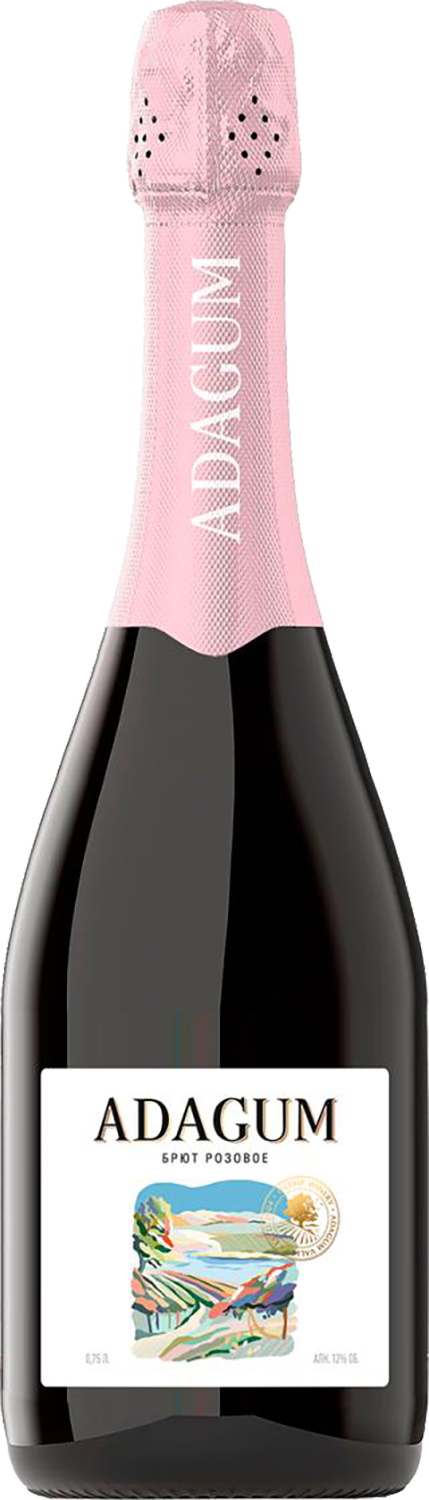 Адагум Брют Розе 0.75 л