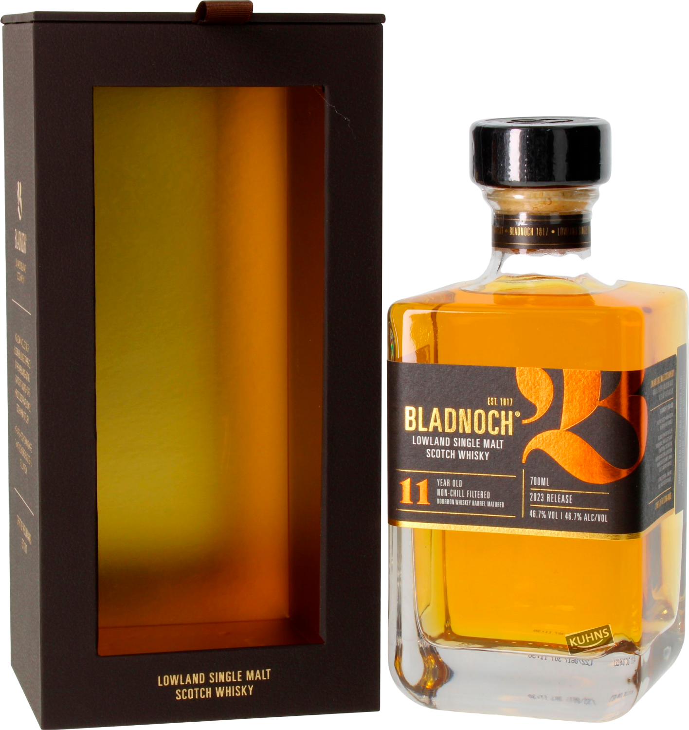 Bladnoch 11 Years Old Single Malt Scotch Whisky (gift box) aultmore 18 years old speyside single malt scotch whisky gift box