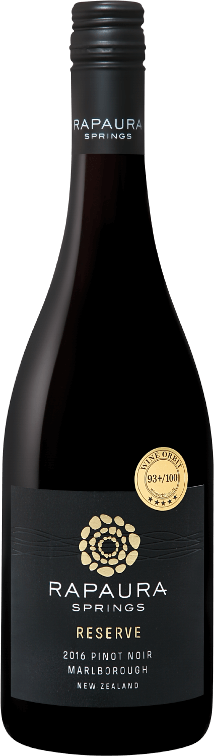 Rapaura Springs Pinot Noir Reserve Marlborough pounamu special selection pinot noir marlborough