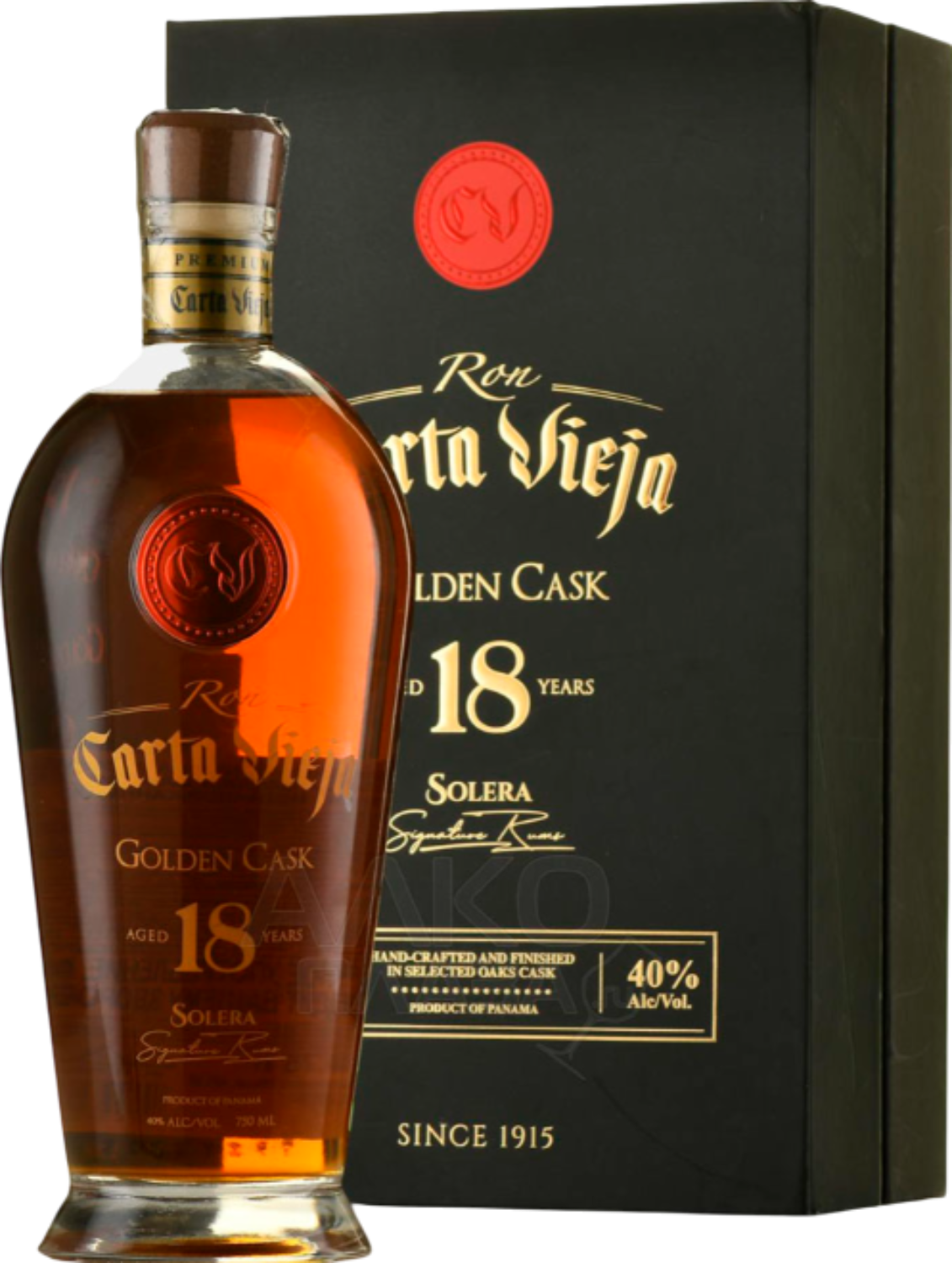 Carta Vieja Golden Cask Solera 18 Years Old (gift box)