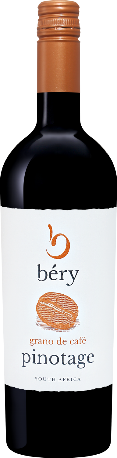 Bery Pinotage Grano de Cafe Western Cape WO Mooiplaas Wine Estate