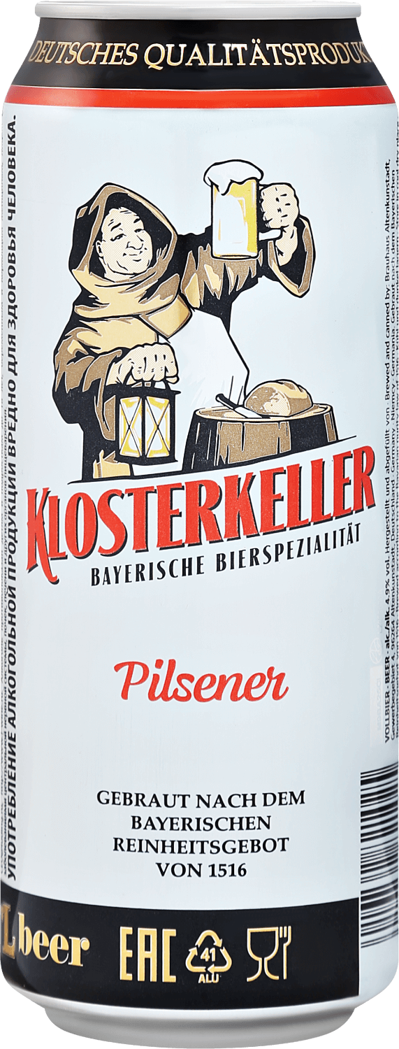 Klosterkeller Pilsner leikeim weissbier