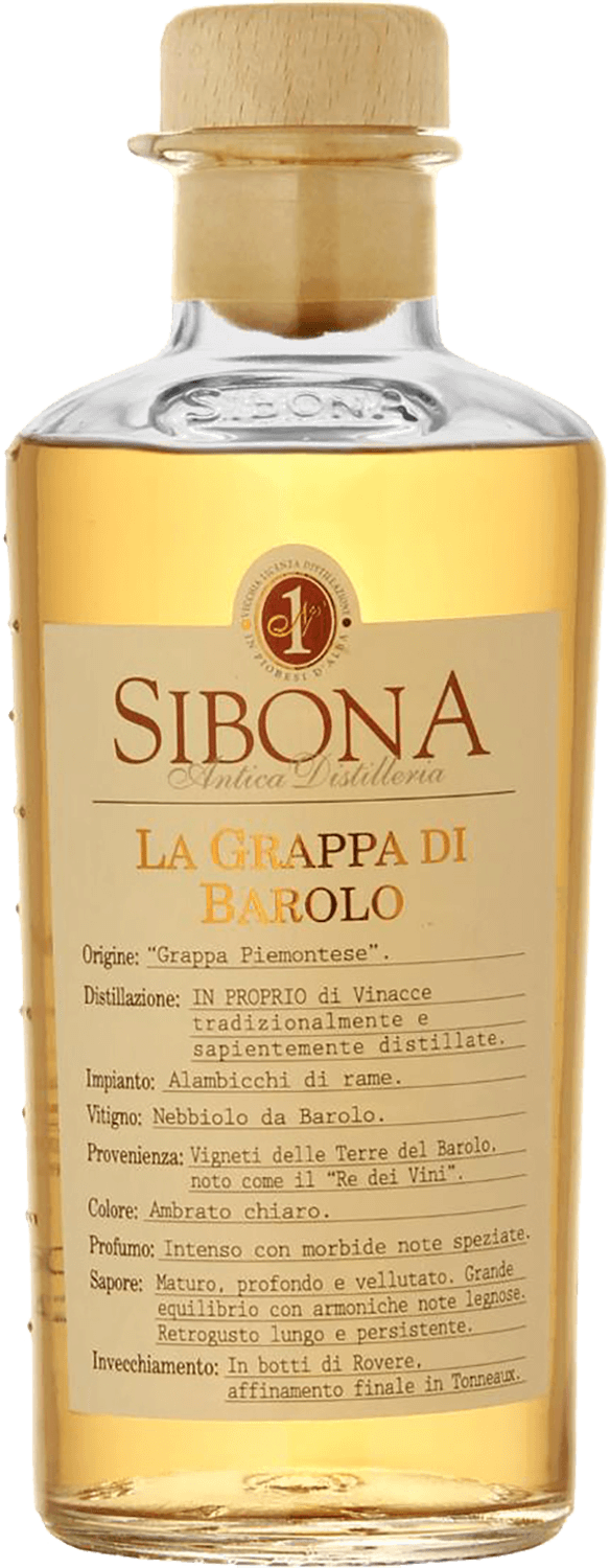 Сибона Ла Граппа ди Бароло 0.5&nbsp;л